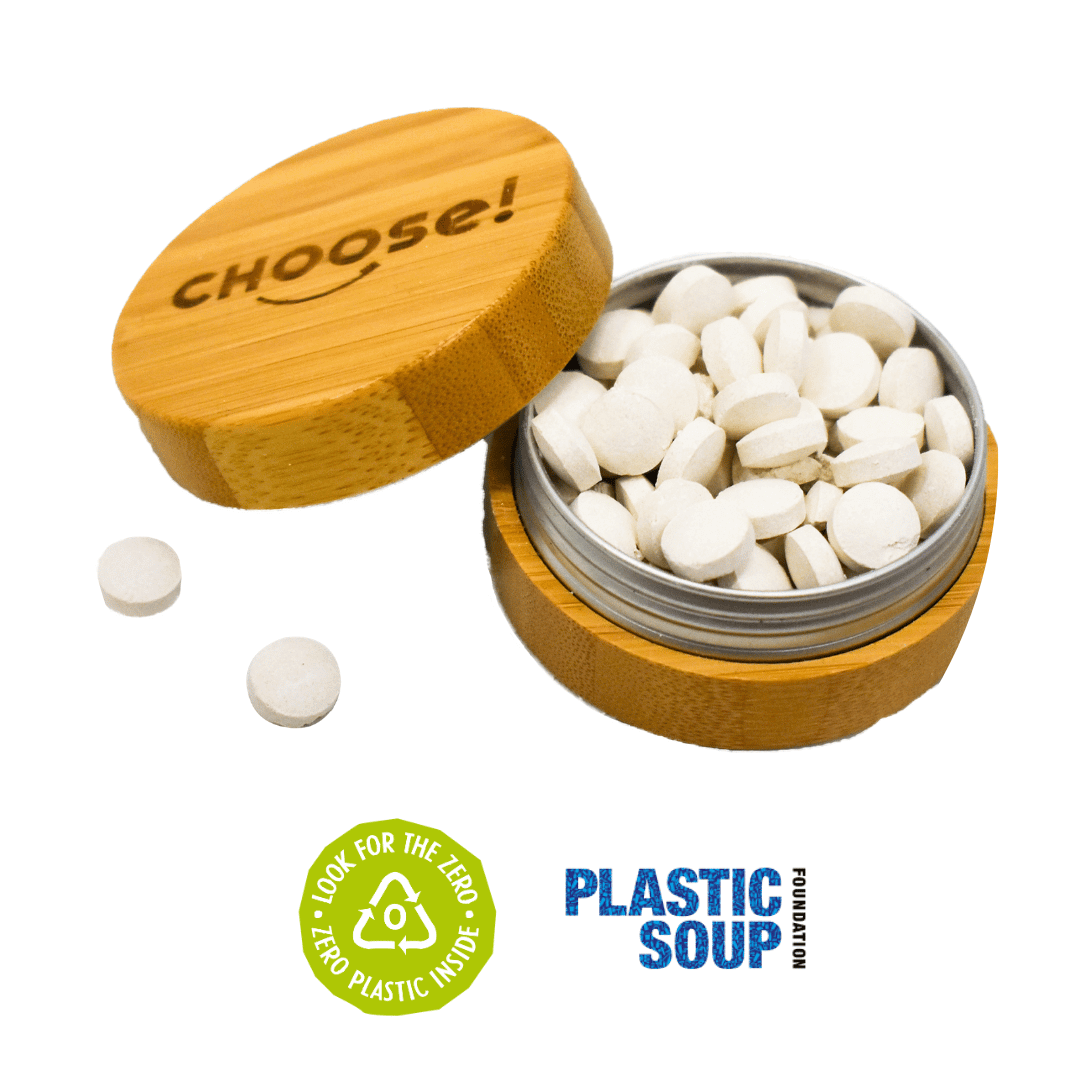 Zahnpastatabletten frei von Mikroplastik