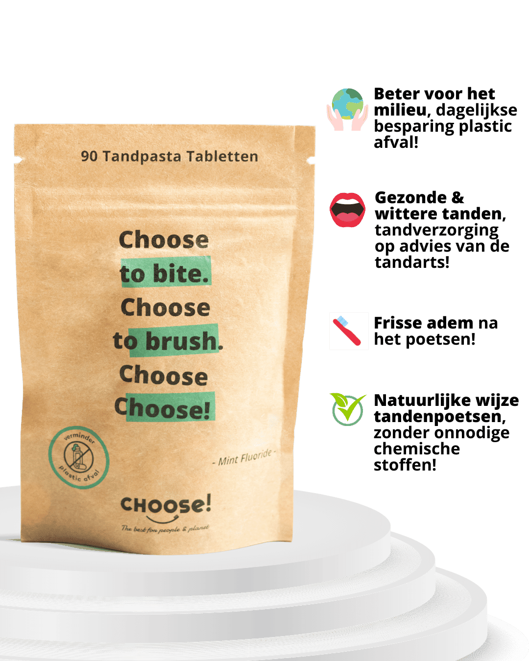 UPS's Tandpasta Tabletten